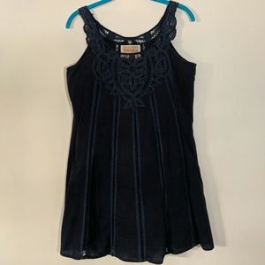 Free People Navy Blue Sundress